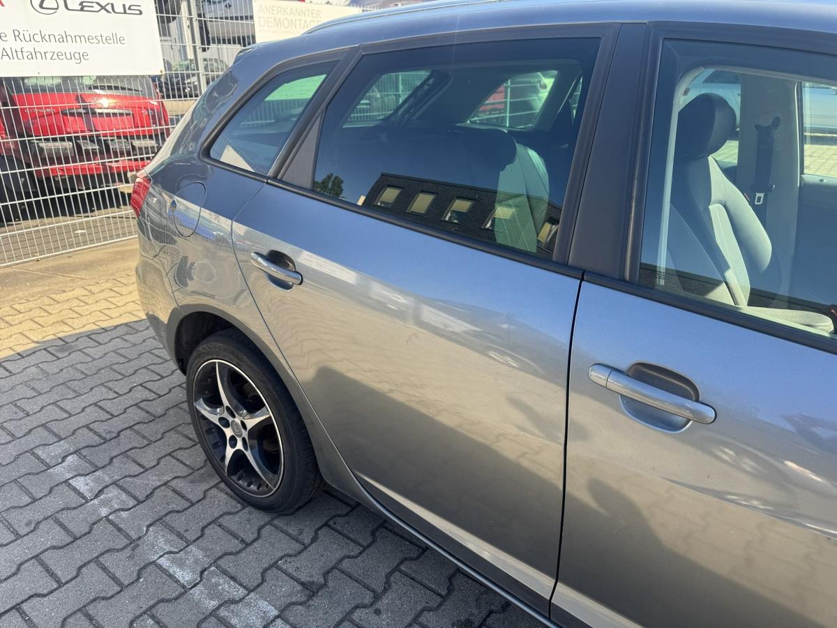 Seat Ibiza ST 6J original T&uuml;r hinten rechts Kombi LX7R Monsungraumetallic Rohbau Bj.2012